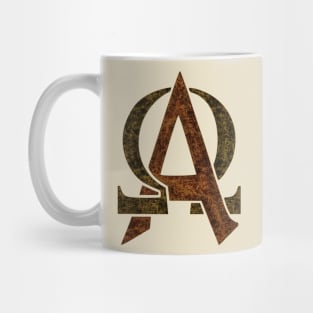 Greek Alphabet - Letter Alpha Omega 2 Mug